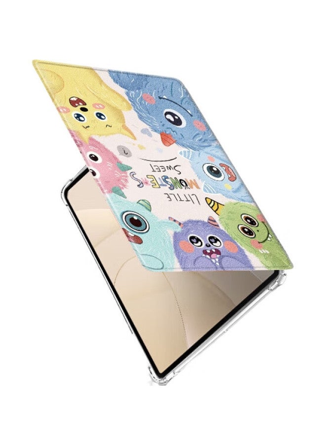 Shell Sister Kekexiaojie Huawei Matepad Air 12 Protective Case Model, 12-Inch Soft Light Edition Standard Version, Huawei Tablet Protective Case, Creative Cartoon Painting - Image 3