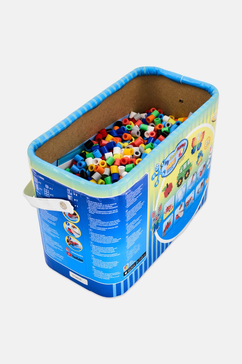 Hama Maxi Beads Pegboard 3000 Pcs In Bucket - Image 2