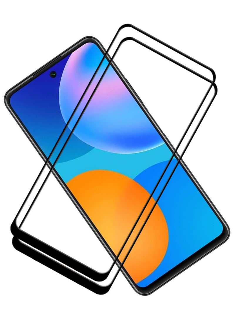 ACLIX 2 Pieces Antistatic ESD Dustproof Premium Quality High Definition Tempered Glass Screen Protector Designed For Huawei Y7a - Image 1