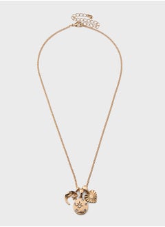 ELLA 3 Mix Pack Moon Pendant With Chain Necklace  With Two Mix Pack Pendants  - Image 1