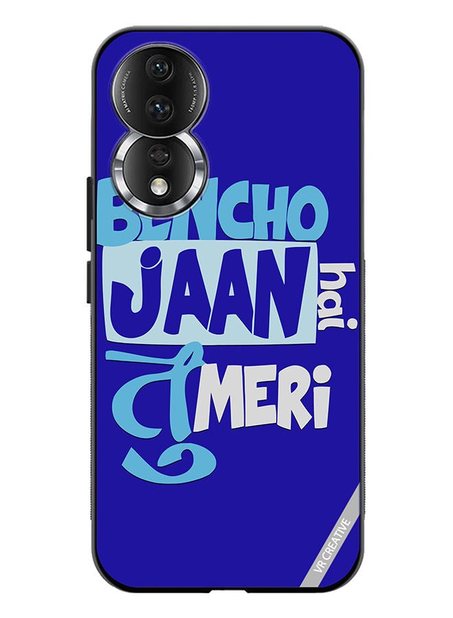 VR CREATIVE Protective Case Cover For Honor 80 Bencho Jaan Hari Meri Design Multicolour - Image 1