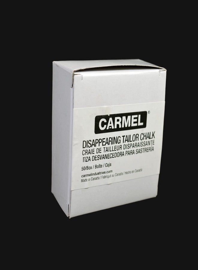 Carmel Disappearing Tailor Chalk, Box of 50, Vanishing Sublimating Tailor Crayon for Marking Fabric - Image 2