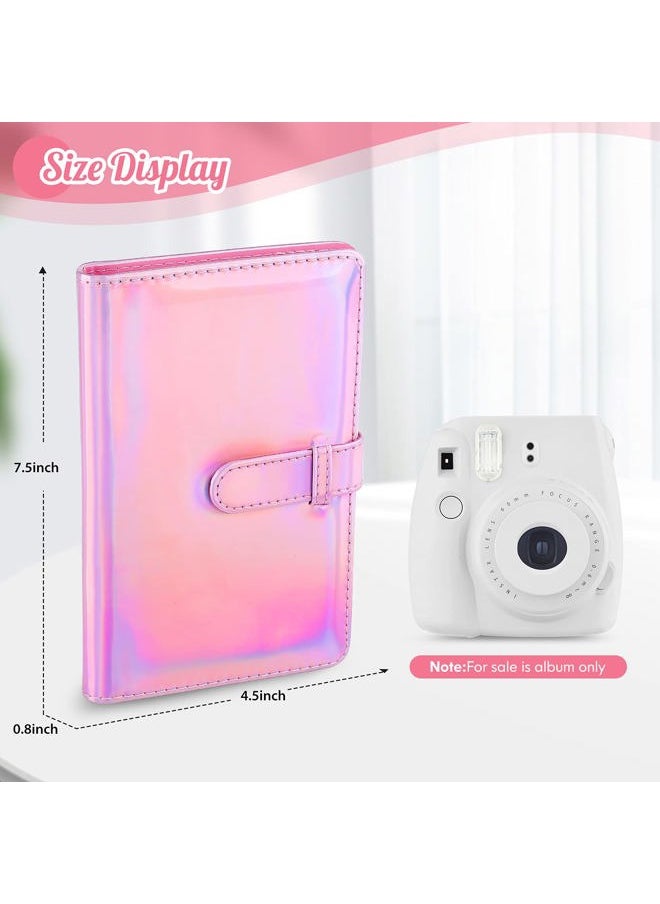 Ablus 96 Pockets Photo Album for Fujifilm Instax Mini 11 90 70 9 8+ 8 LiPlay Instant Camera, Polaroid Snap SnapTouch PIC-300 Z2300 Instant Camera & Zip Instant Printer(Magic pink)  - Image 2