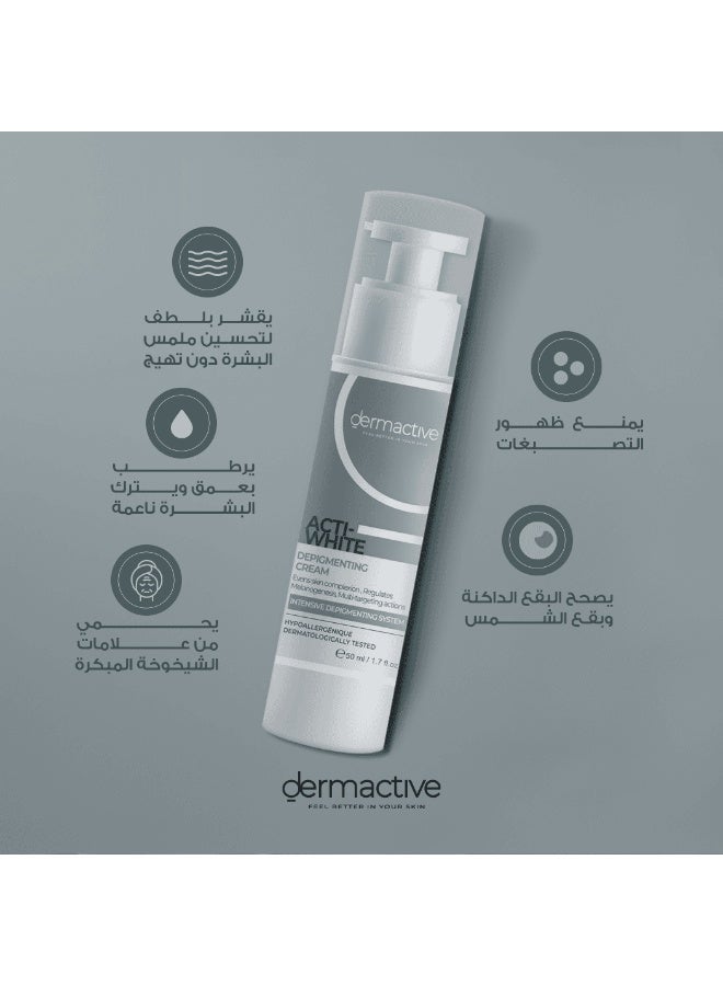 DERMACTIVE Acti‑White Depigmenting Cream – 50 ml - Image 3