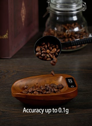 Digital Coffee Scale 0.1g Precision with Timer – Rechargeable Espresso Scale for Pour Over Coffee, Kitchen Baking & Tea – Portable Mini LCD Display - view 2