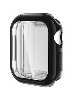 Youque 3PCS TPU Full Cover HD Screen Protector Case for Apple Watch Series 10 46mm Clear/Black/Blue  - Image 3