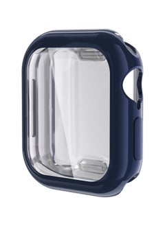 Youque 3PCS TPU Full Cover HD Screen Protector Case for Apple Watch Series 10 46mm Clear/Black/Blue  - Image 4