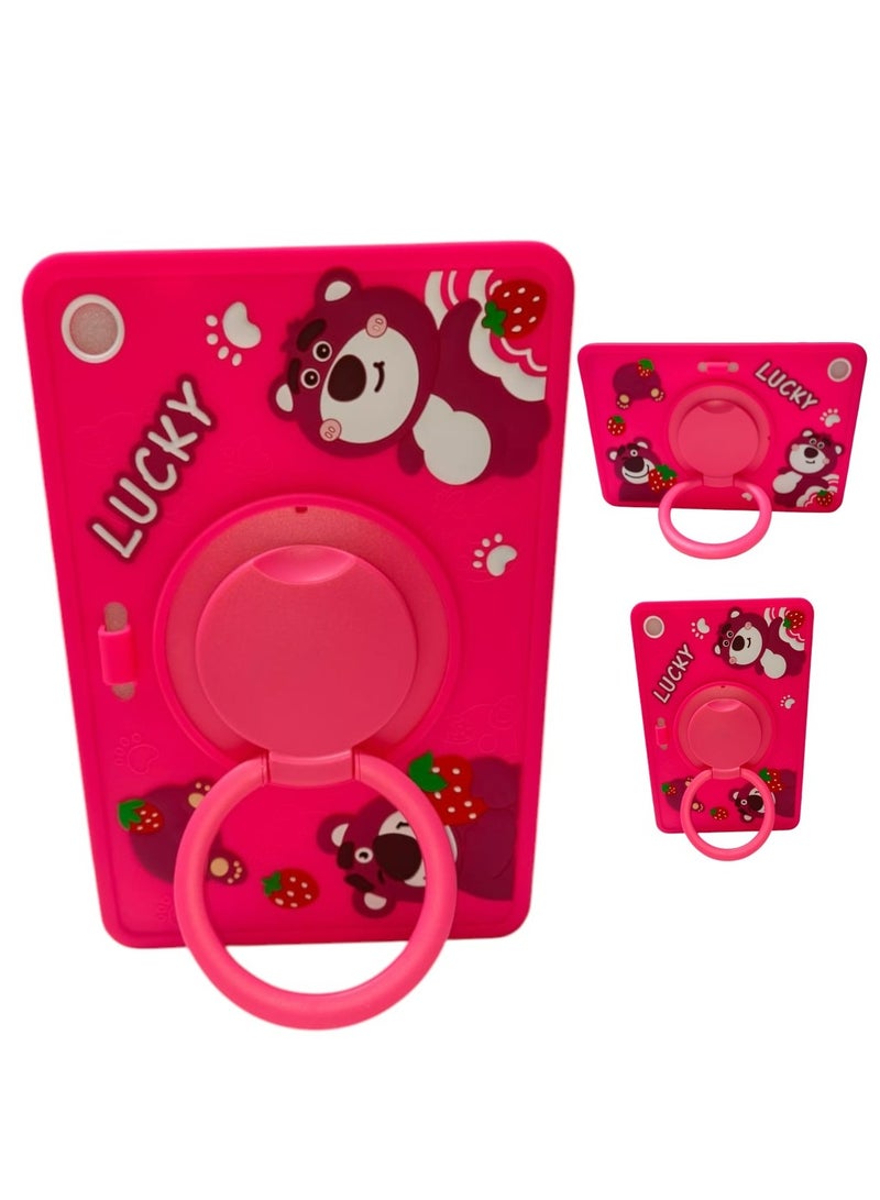 Lucky Cover for Samsung Galaxy Tab A9 Plus Extra protection Cover Case 11 inch, Shockproof Rugged Protective Case for Kids Girls Boys, Tab A9 Plus/A9+ 5g 11 Inch 2023 SM-X210 SM-X215 SM-X216 SM-X218, Slim Stand Hard Back Shell Protective Cover Folio Case for Galaxy Tab A9 Plus 2023 - Image 4