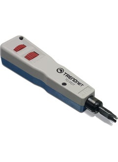 Punch Down Tool With 110 And Krone Blade Insert And Cut Terminations In One Operation Precision Blades Are Interchangeable And Reversible Network Punch Tool Grey Tc Pdt