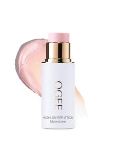 Ogee Sculpted Face Stick (MOONSTONE - ULTRAVIOLET SHEEN) Certified Organic Highlighter Makeup - Multi-Use Glow Highlighter Stick