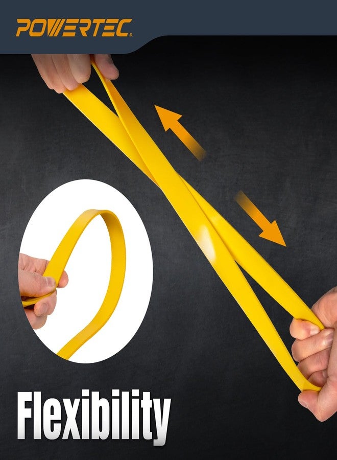 POWERTEC 71725 14" Band Saw Tires, 14 Inch x 1 Inch x .095 Inch, Urethane Bandsaw Tires for Grizzly, Jet, Powermatic 14 inch Bandsaws, 2 Pack - Image 4