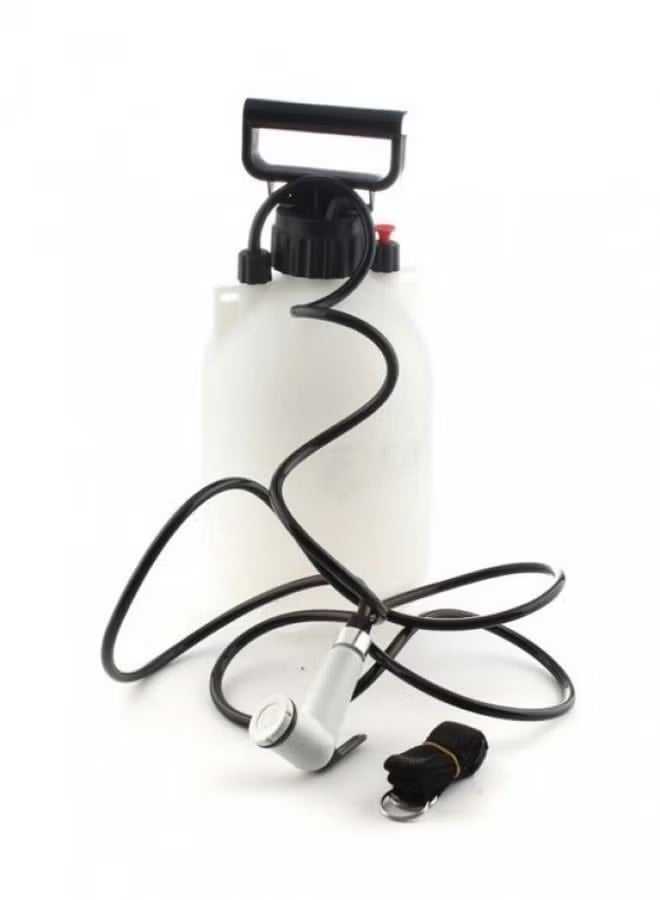 LC Portable manual shattaf and water pump for trips and camping, 3 liters, with a 3 meter long water bidet. - Image 2