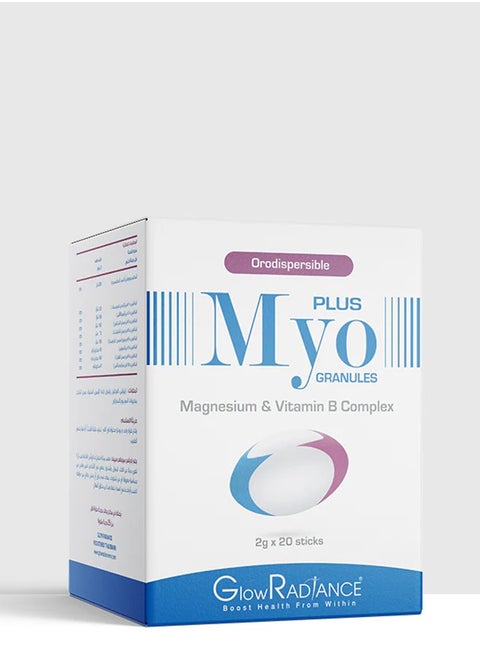 Glow Radiance Myo Plus Granules 2Gm 20Sticks
