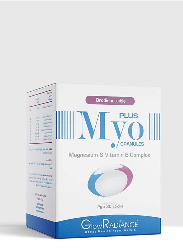 Glow Radiance Glow Radiance Myo Plus Granules 2Gm 20Sticks 