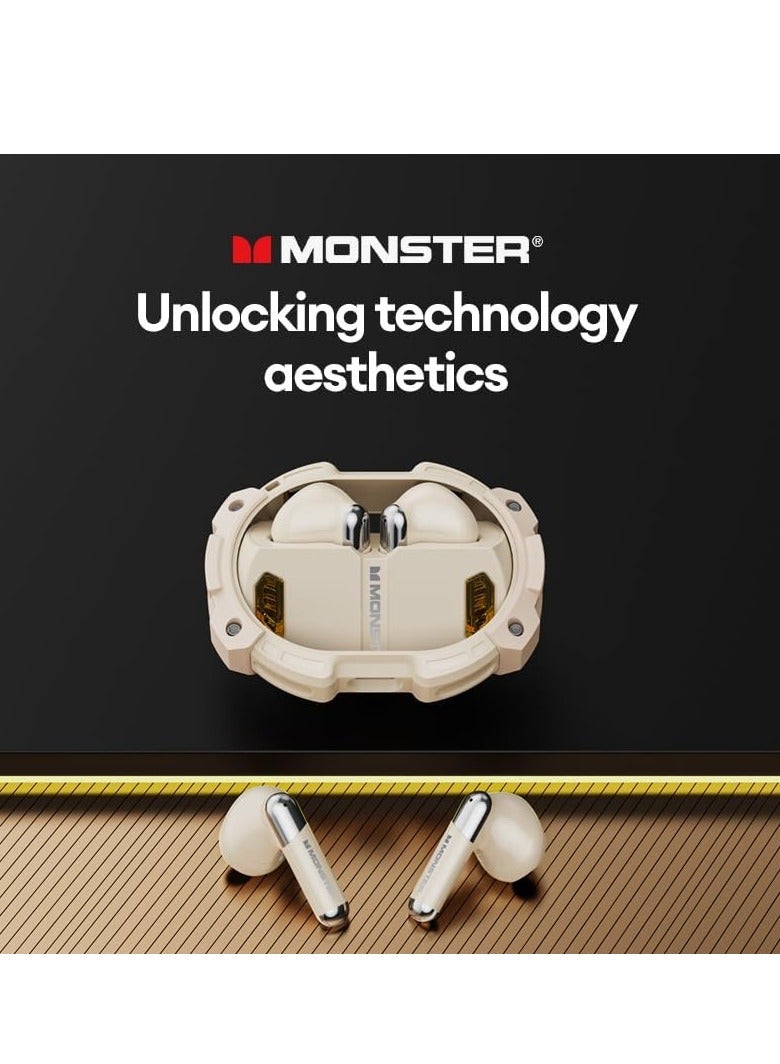 MONSTER Airmars XKT10 Pro Wireless Gaming Headphones, Green - Image 4