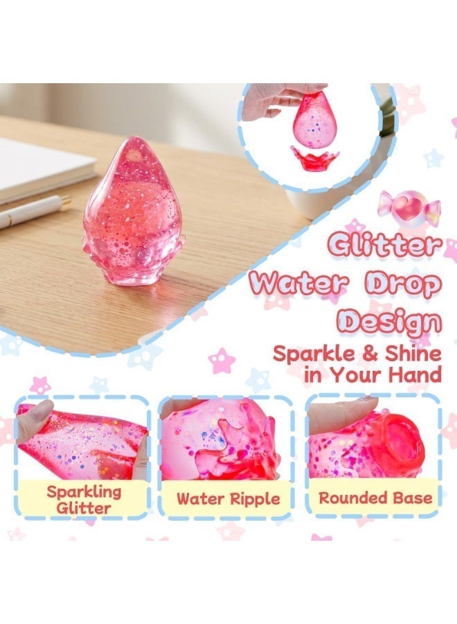 Needoh Dream Drop Stress Relief, Rain Drop Squishies Anxiety Stress Relief, Ice Squishy Stress Cube-Drop Sensory Toys for Kids with Autism, Fidgets for Classroom Prize Toys - Image 3