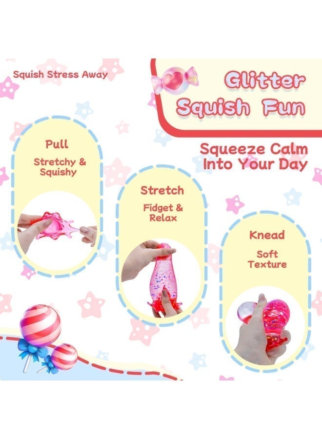 Needoh Dream Drop Stress Relief, Rain Drop Squishies Anxiety Stress Relief, Ice Squishy Stress Cube-Drop Sensory Toys for Kids with Autism, Fidgets for Classroom Prize Toys - Image 4