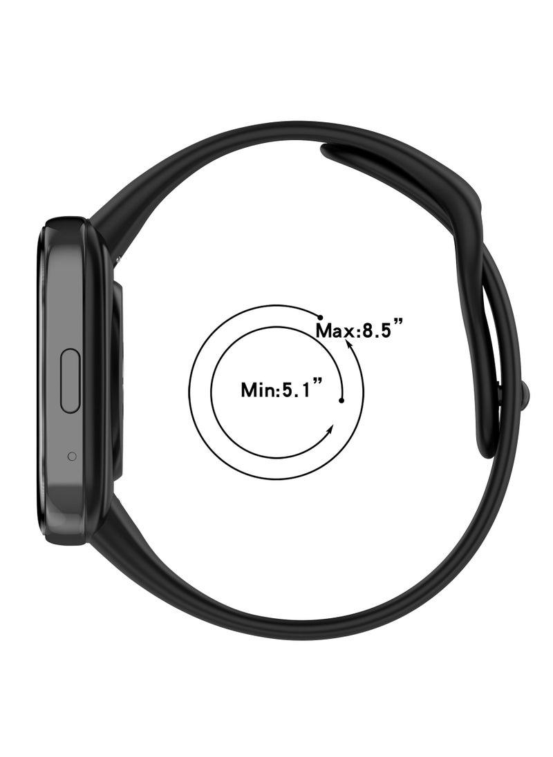 Generic - Straps Compatible with Redmi Watch 3 Active Smartwatch Soft TPU Band for Men, Women,Blue - Image 1