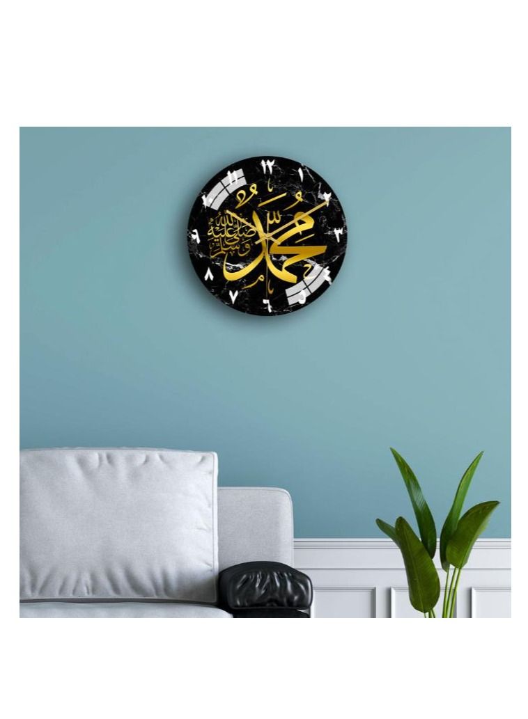 Y&D Acrylic Surah Al Ikhlas Wall Clock Islamic Calligraphy Gifts Eid Gift Ramadan Decor Luxury For Home - Image 3