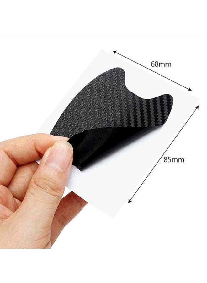 NIBEMINENT 4-Piece Car Door Handle Stickers - Image 2