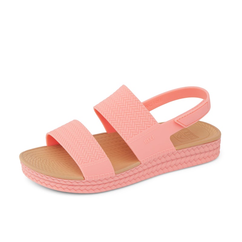 REEF Water Vista Womens Platform Sandal, Water Friendly, Adjustable Strap, Burnt Coral, 9 - Image 1