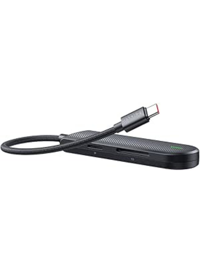 مكدودو محول موزع USB-C من ماكدودو، 5 في 1 مع 3 منافذ USB-A، وفتحتين لبطاقة SD، ومنفذ USB 3.0 من النوع C HU-1430 - Image 1