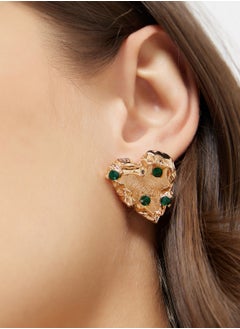 ELLA Heart Stone Earrings  - Image 3