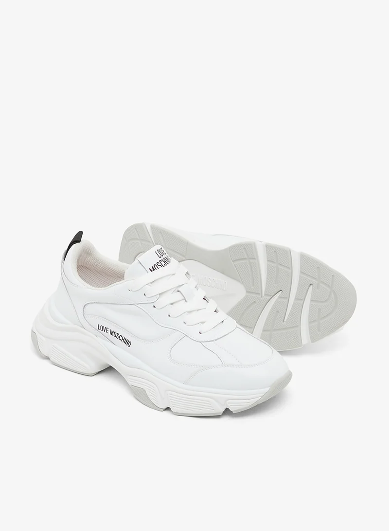 Love Moschino Logo Low Top Sneakers