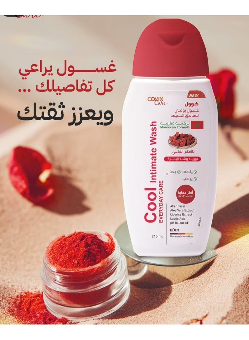Covix Care Cool Intimate Wash Everyday Care With Aker Fassi Extract - 215 ml - Image 4