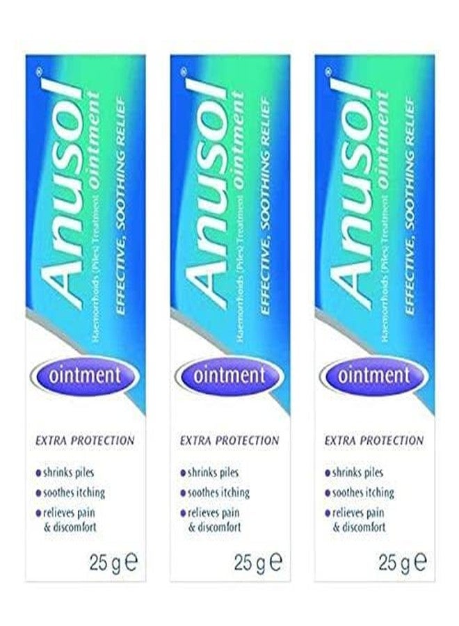 Anusol Ointment 25g x 3 Packs by Anusol - Image 1