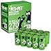 Pet N Pet 270 Counts Green Poop Bags for Dogs 38 Plant Based  62 PE Extra Thick Dog Poop Bags Rolls 9 x 13 Unscented Dog Waste Bag Pet Supplies for Dogs - Image 2