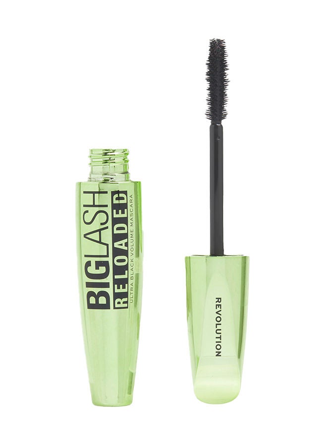 Makeup Revolution ماسكارا Big Lash Reloaded Volume باللون الأسود الترا - Image 1