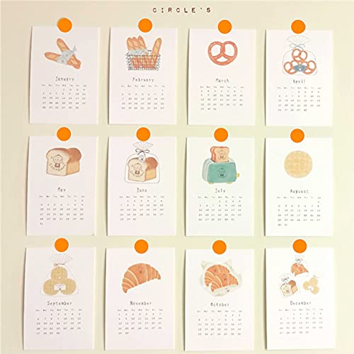 PARLAIM 1/2" Orange Round Color Coding Circle Dot Labels on a Roll, 1000 Stickers in Plastic Dispenser Box, 0.5 inch Diameter - Image 5