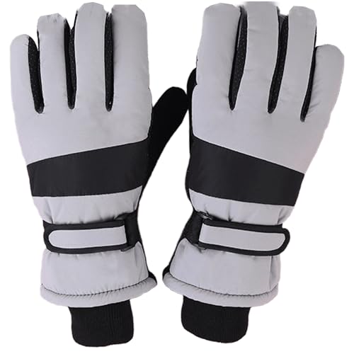 IZUS Men Winter Cold-Weather-Gloves Touchscreen Windproof-Ski-Gloves Thin-Fleece-Thermal Cycling-Mittens Water-Repellent - Image 1
