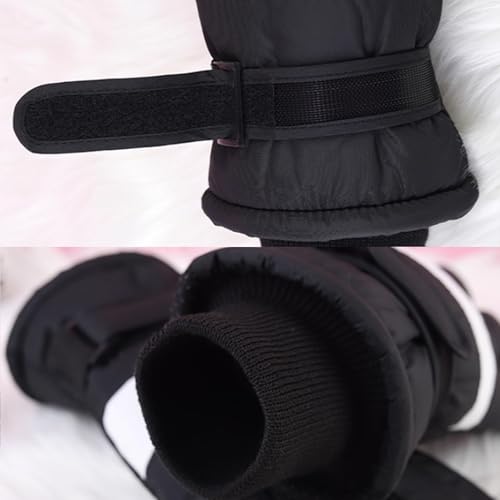 IZUS Men Winter Cold-Weather-Gloves Touchscreen Windproof-Ski-Gloves Thin-Fleece-Thermal Cycling-Mittens Water-Repellent - Image 5