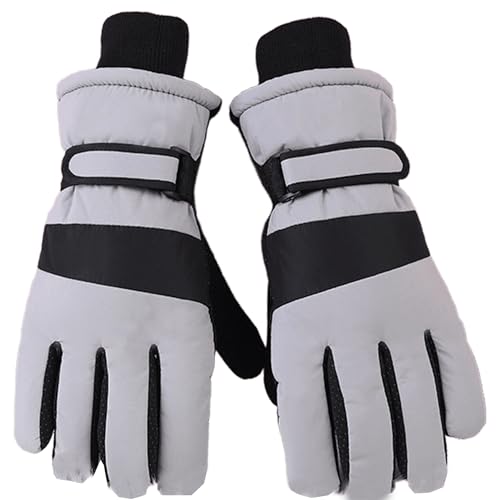 IZUS Men Winter Cold-Weather-Gloves Touchscreen Windproof-Ski-Gloves Thin-Fleece-Thermal Cycling-Mittens Water-Repellent - Image 2