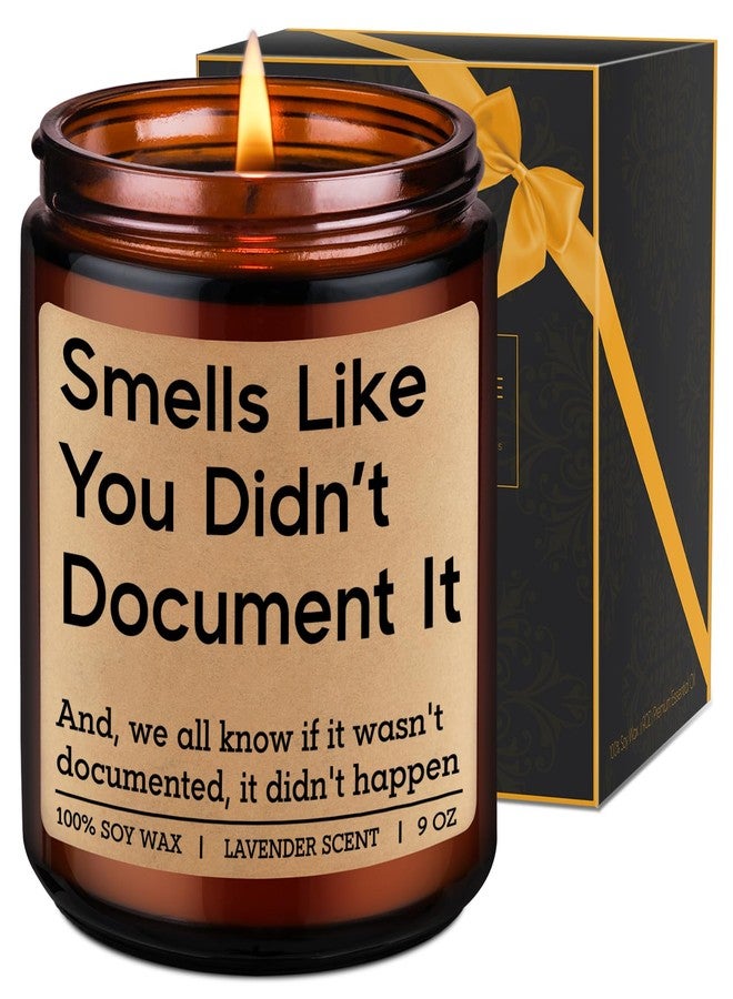 LEADO Candle, Human Resources Gifts - Funny Fathers Day, Birthday, Work Gifts for Boss, Coworker, Manager, Nurse, Assistant, Principal, Supervisor, Social Worker - HR Office Decor for Women, Men, Lady - Image 1