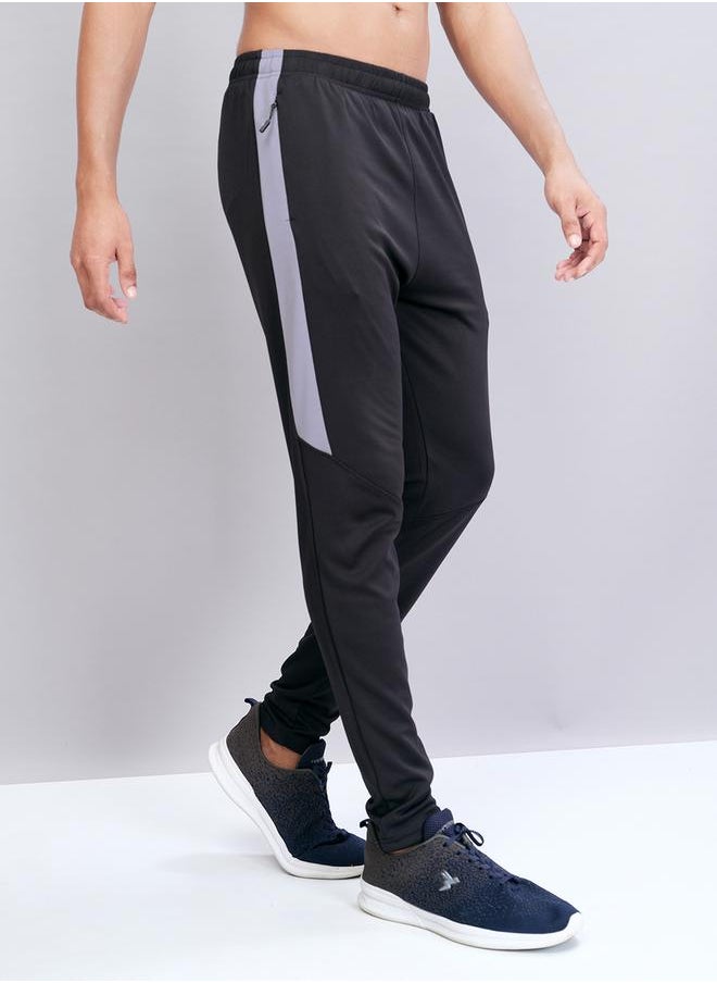Technosport Men Solid Slim Fit Track Pants with TECHNO DRY  - Image 3