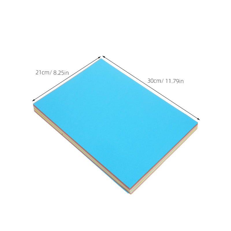 Thick 100 Sheets Colored Paper For Origami Crafts Drawing Printing DIY Projects Double Sided - Image 3