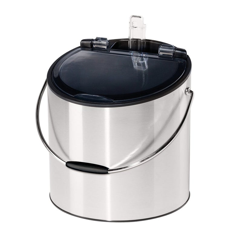 Oggi OGGI Wine & Ice Bucket- Ice Bucket with Lid & Ice Scoop, Wine Chiller Bucket, Tabletop Wine Chiller Holds 2 Bottles, Bar Set is Great Addition to Bar Cart or Home Bar Accessories, 4-Quart  - Image 1