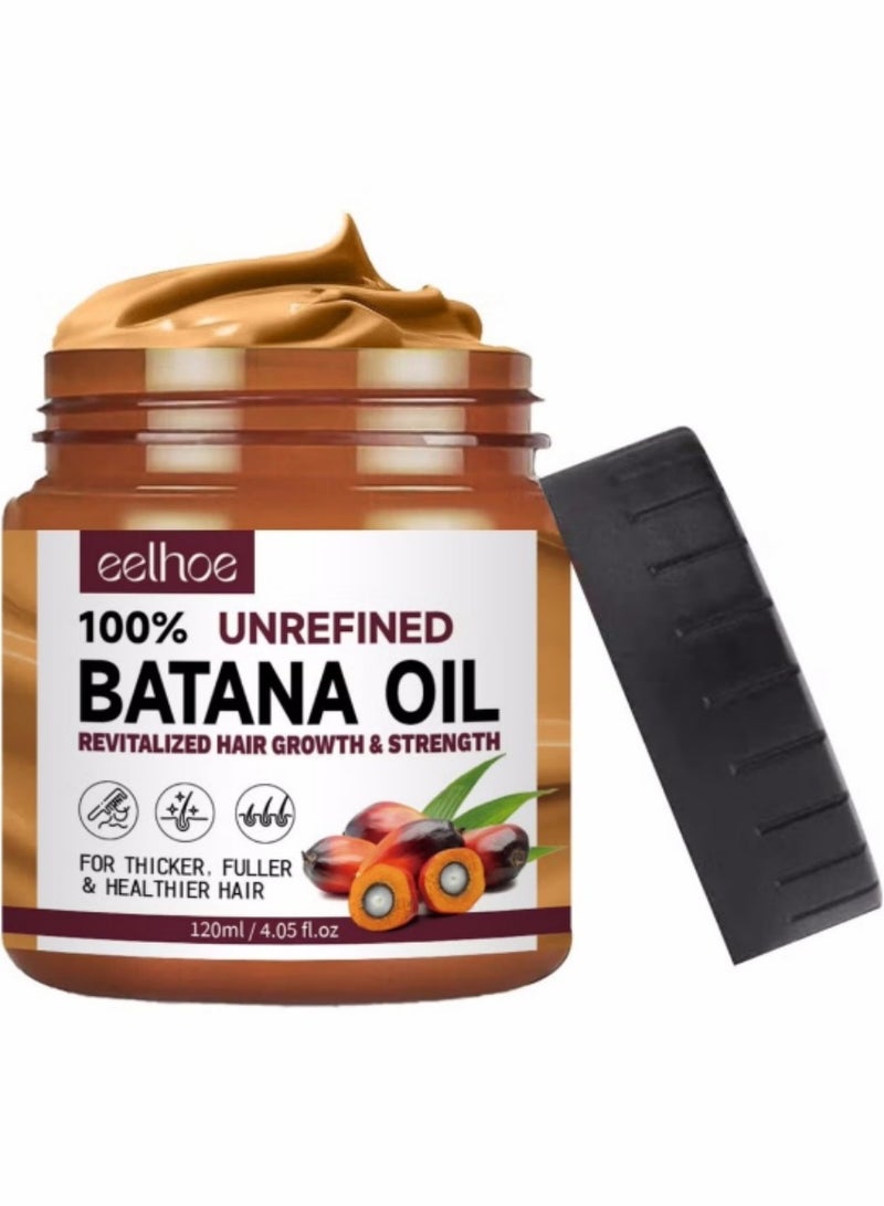 EELHOE Batana Oil for Hair Growth Healthier Thicker Fuller Hair, Batana oil, Batana Oil for Hair Growth, Batana Oil Organic, Batana Oil Organic for Healthy Hair, Batana Oil Hair Mask (1PCS) - Image 1
