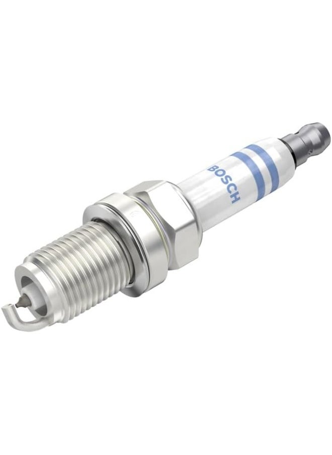 BOSCH BOSCH FR5KPP332S Double Platinum Spark Plug - Up to 3X Longer Life for Select Audi A3 A4 A5 A6 Q3 Q5 Q7 RS5 R8 S4 TT & Volkswagen Beetle CC Eos Golf R GTI Jetta Passat Tiguan (Pack of 1)  - Image 4