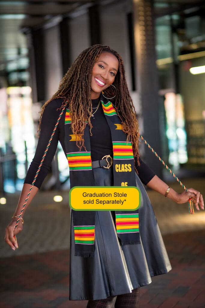 ADVANSYNC Kente Colors Graduation Honor Cords (Kente Colors, 68 inches) - Image 3