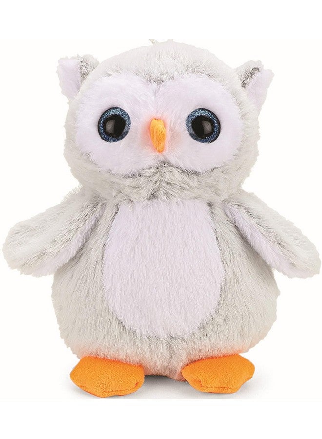 ويبي لعبة ويبي المحشوة الناعمة على شكل بومة لطيفة | هدية عيد ميلاد للبنات، الزوجة، الصديقة، الصديق، الزوج | ألعاب محشوة للأطفال والكبار - 30 سم (رمادي) - Image 1