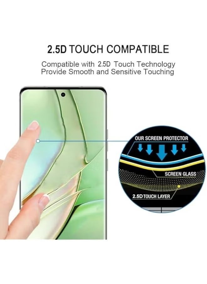 TIGER Tempered Glass Screen Protector for Motorola Edge 40 – Full Screen Coverage, Curved Edge Design, Anti-Scratch, Bubble-Free, HD Clarity, Easy Installation  - Image 4