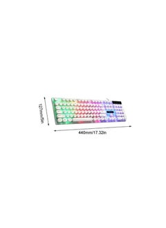 Lemeide Round Key Mechanical Backlight Wired Gaming Keyboard  - Image 3