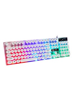Lemeide Round Key Mechanical Backlight Wired Gaming Keyboard  - Image 1
