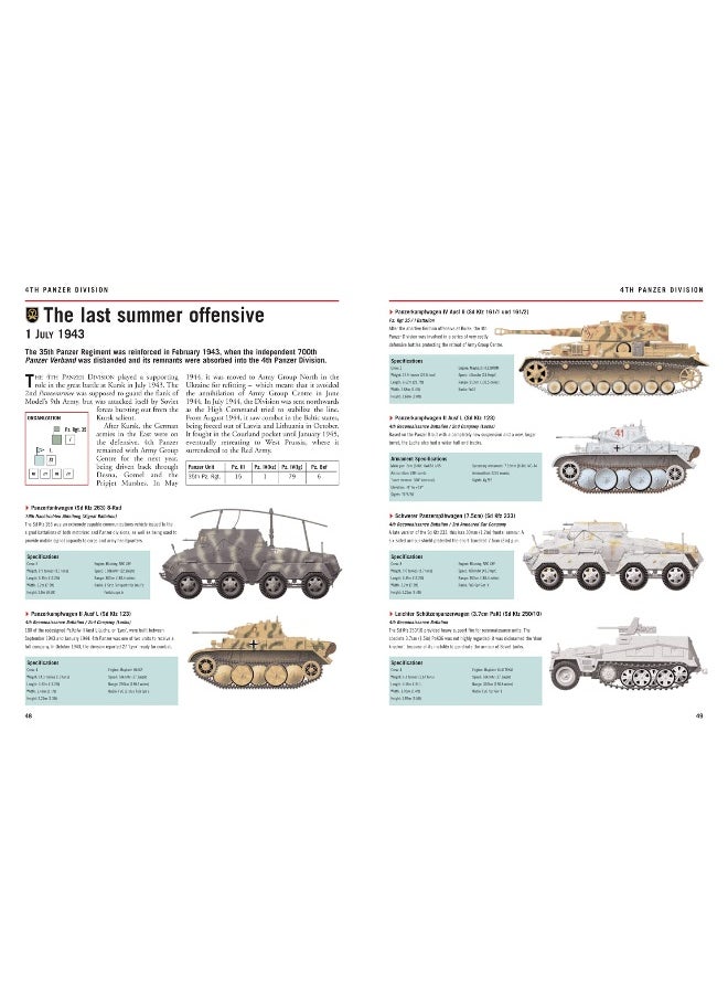 Wehrmacht Panzer Divisions 1939–45: Tanks, Self-Propelled Guns, Halftracks & AFVs