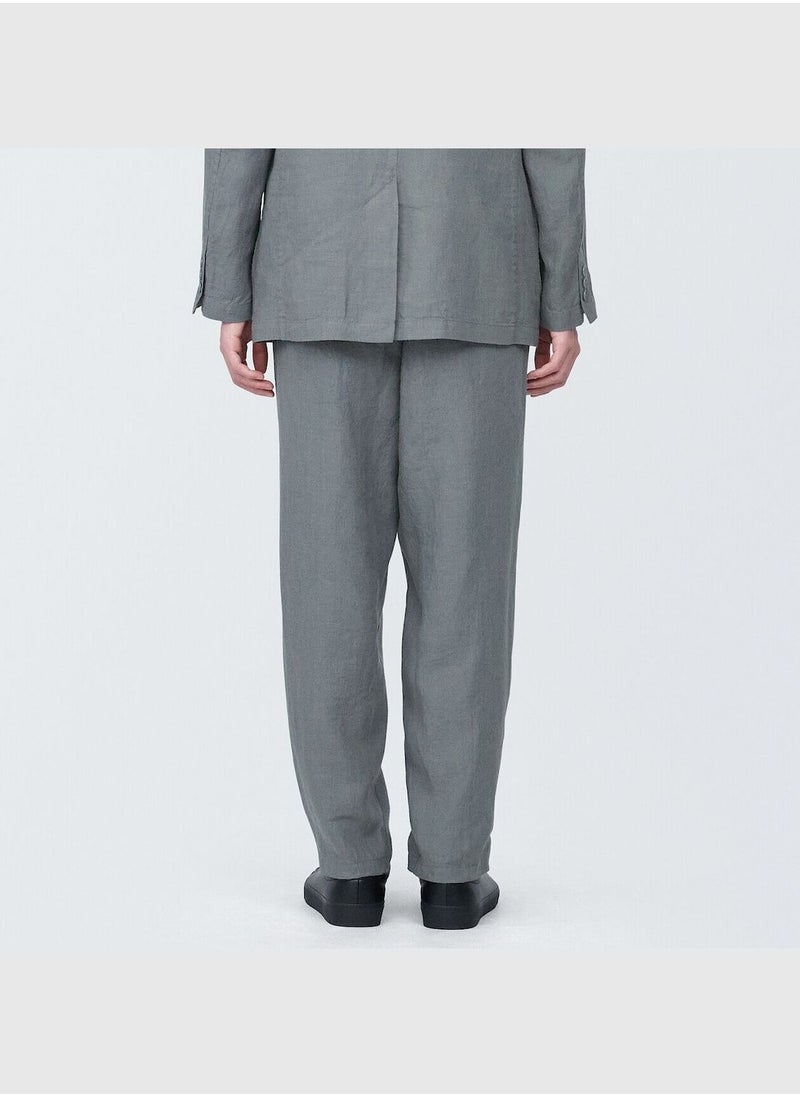 MUJI Linen Tapered Pants  - Image 4