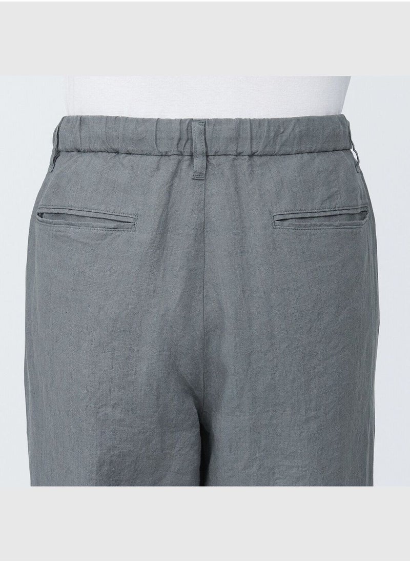 MUJI - Linen Tapered Pants - Image 1